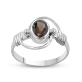 Tourmaline  Silver Ring