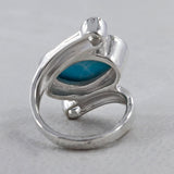 Sponge Coral Sterling Silver Rings