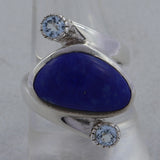 Sponge Coral Sterling Silver Rings