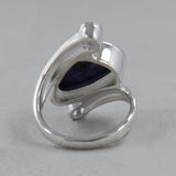 Sponge Coral Sterling Silver Rings