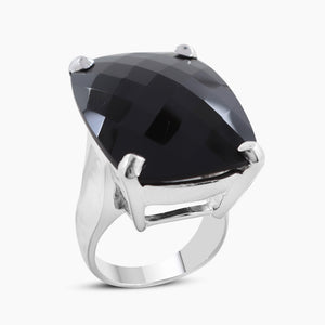 Smoky Quartz 925 Sterling Silver Rings