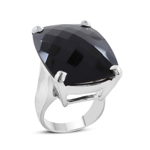 Smoky Quartz  925 Sterling Silver Ring