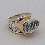 Citrine Silver Ring