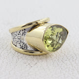 Citrine Silver Ring