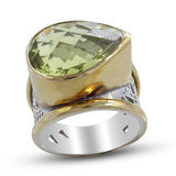 Citrine Silver Ring