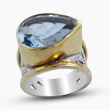 Citrine Silver Rings