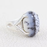 Natural Lapis Lazuli 925 Sterling Silver Ring