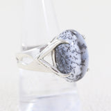 Natural Lapis Lazuli 925 Sterling Silver Ring