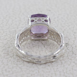 925 Sterling Silver Amethyst Ring