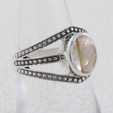 925 Sterling Silver Citrine Rings
