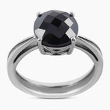 Amethyst Birthstone Sterling Silver Rings