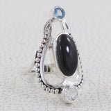 925 Sterling Silver Labradorite Designer Ring