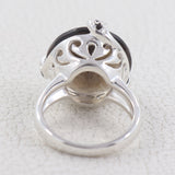 Smoky Quartz 925 Silver Ring