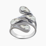 Natural Citrine Silver Ring