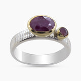 Larimar Silver Ring