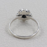 Natural Peridot Sterling Silver Rings