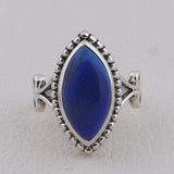 Natural Lapis Lazuli Sterling Silver Jewelry Sets