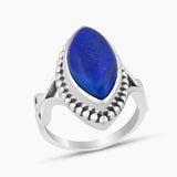Natural Lapis Lazuli Sterling Silver Jewelry Sets