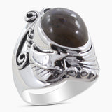 Labradorite Silver Rings
