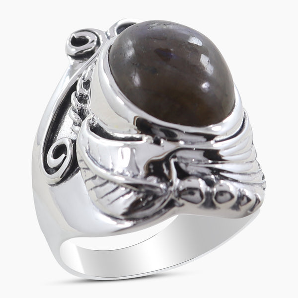 Labradorite Silver Rings