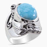 Labradorite Silver Rings
