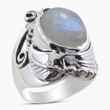 Labradorite Silver Rings