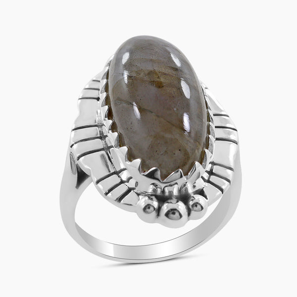 Labradorite 925 Sterling Silver Rings