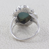 Beautiful Larimar Silver Ring