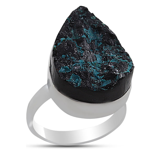 Natural Azurite 925 Sterling Silver Rings