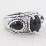 Black Onyx  925 sterling silver  Ring