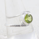 925 Sterling Silver Citrine Ring