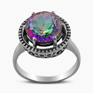 925 Sterling Silver Citrine Rings