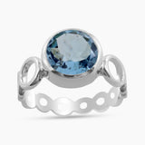 Larimar Silver Ring