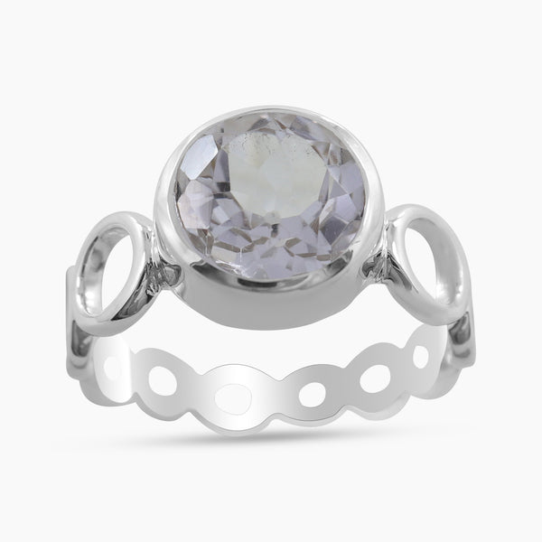 Larimar Silver Ring