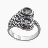 Amethyst Silver Rings