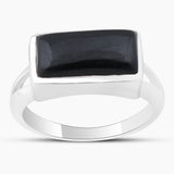 925 Sterling Silver Black Onyx Rings