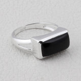 Black Onyx 925 Sterling Silver Ring