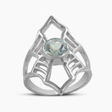 925 Sterling Silver Amethyst Ring