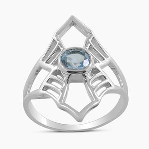 925 Sterling Silver Amethyst Ring