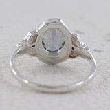 Natural Citrine Silver Rings