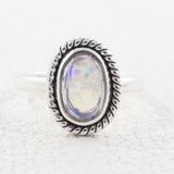 Ethiopian Opal Sterling Silver Ring