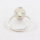 Ethiopian Opal Sterling Silver Ring