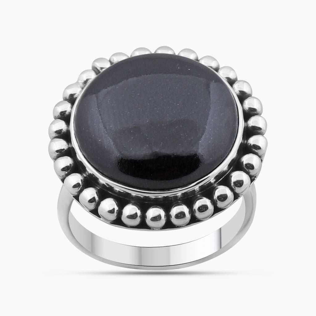 925 Sterling Silver Black Onyx Rings
