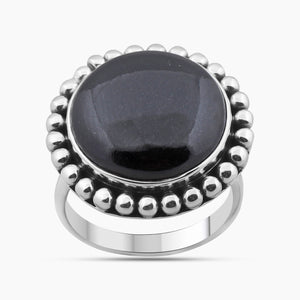 925 Sterling Silver Black Onyx Rings
