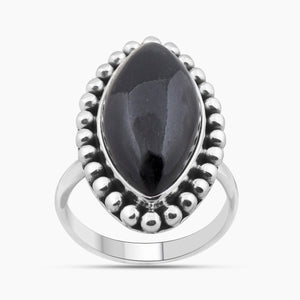 925 Sterling Silver Black Onyx Rings