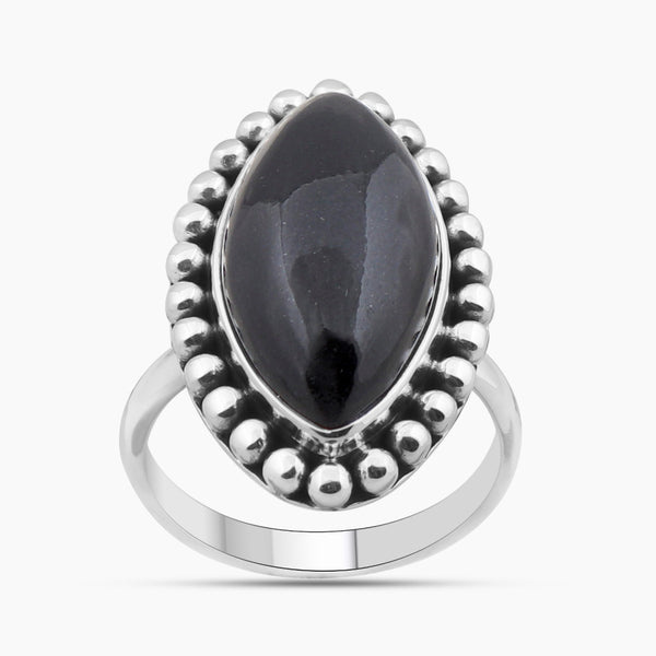 925 Sterling Silver Black Onyx Rings