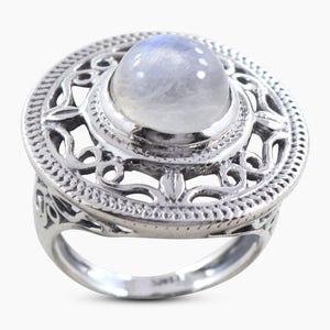 Larimar Silver Rings