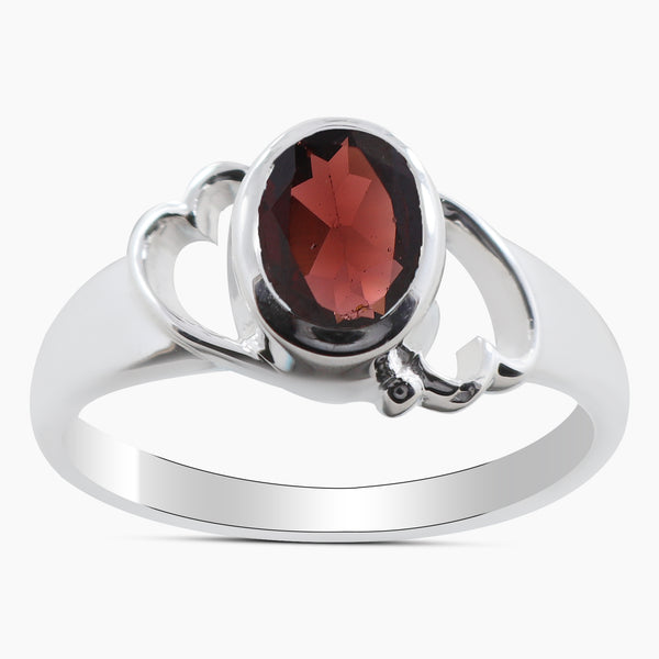 Amethyst Silver Rings