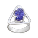 Tanzanite 925 Sterling Silver Ring