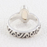 925 Sterling Silver Ethiopian Opal Rings